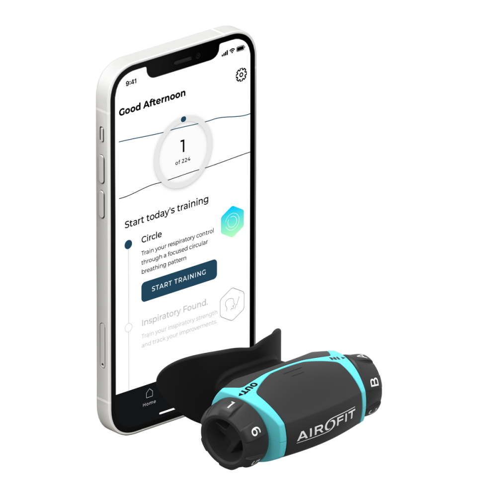 Airofit Atemtrainer Active Türkis