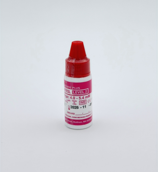 Lactate Plus - Kontrolllösung Level 2